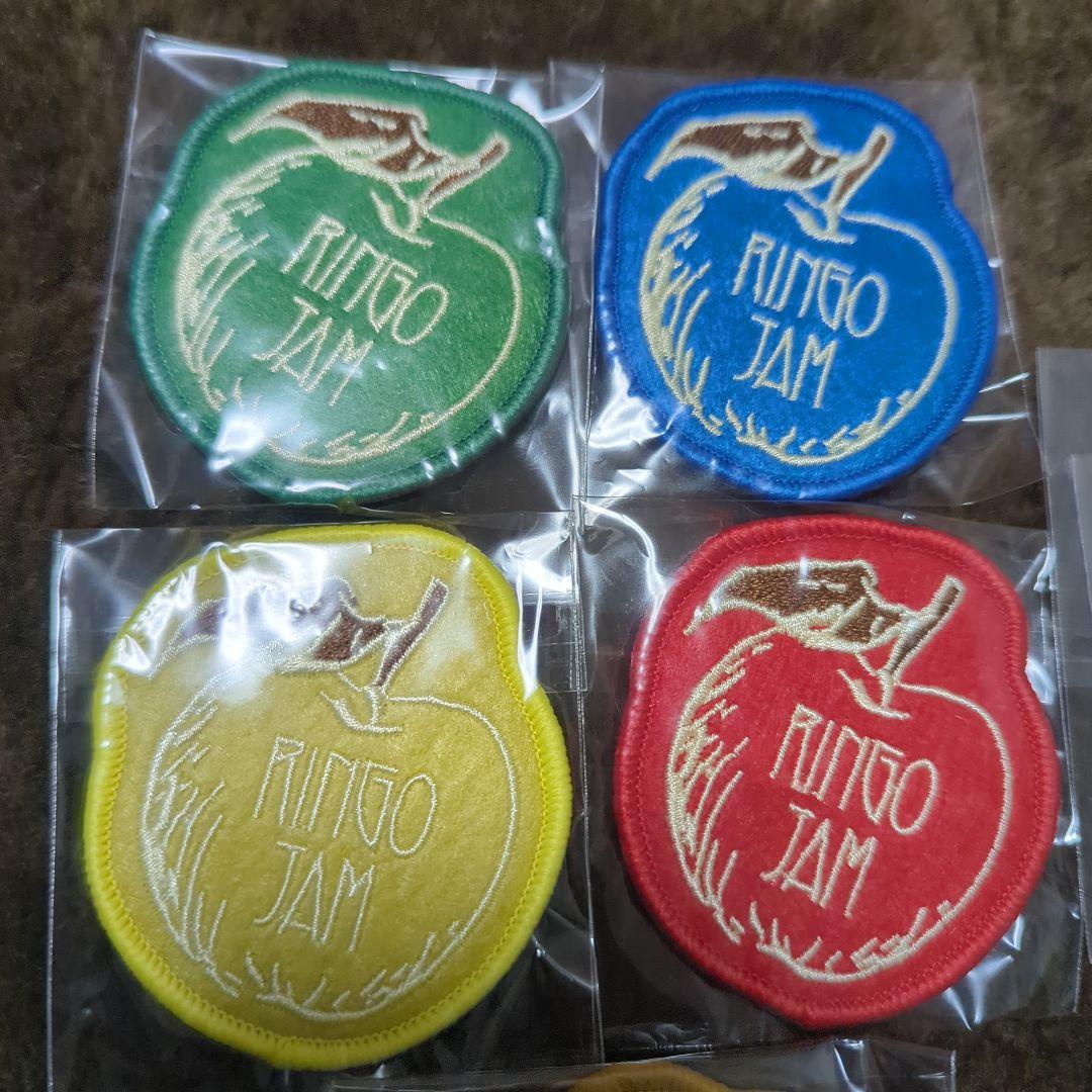 ミセスグリーンアップル　JAM'Sくじ ワッペン5種とブックマーク