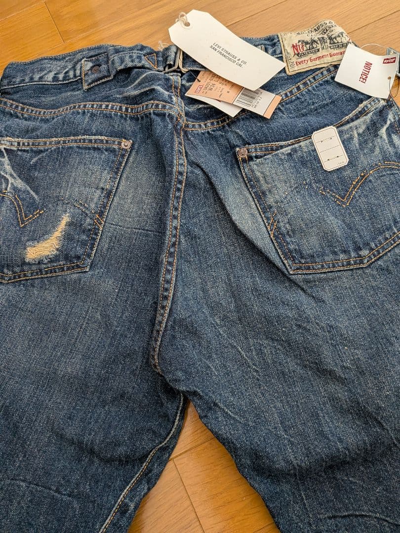 【新品未使用タグ付き】リーバイス201ユナイテッドアローズ別注モデルバッグ付き②