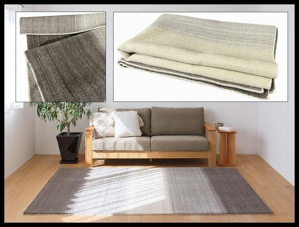 高級 定価143,000 ハグみじゅうたん ウールラグ Lサイズ 170×240