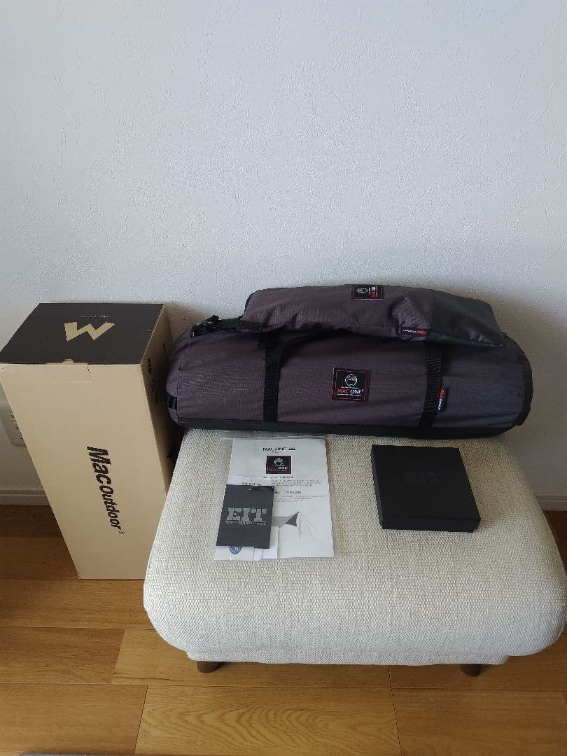 マックワン(Mac One) ヘキサタープL チャコール E.B HOOKセット