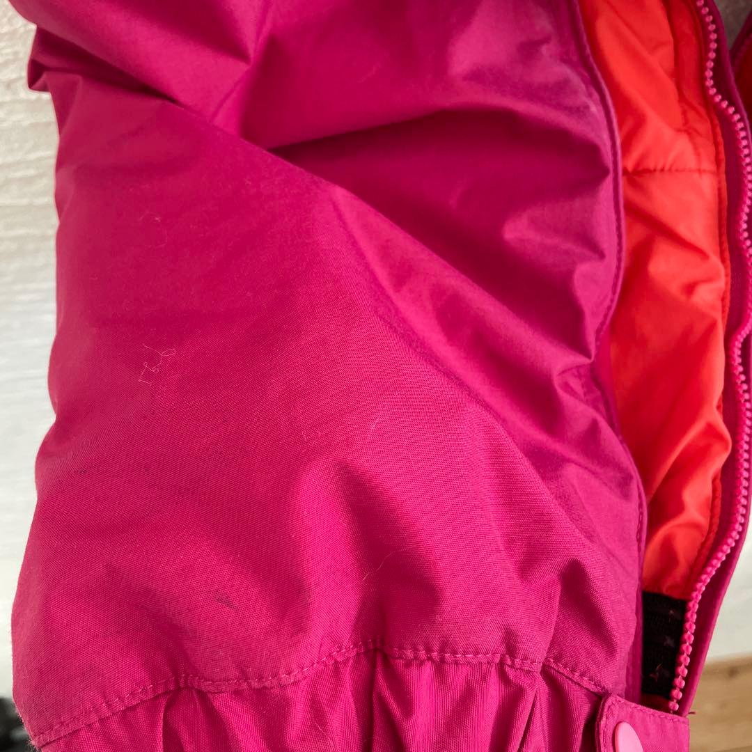モンベル　スキーウェア120 ピンク