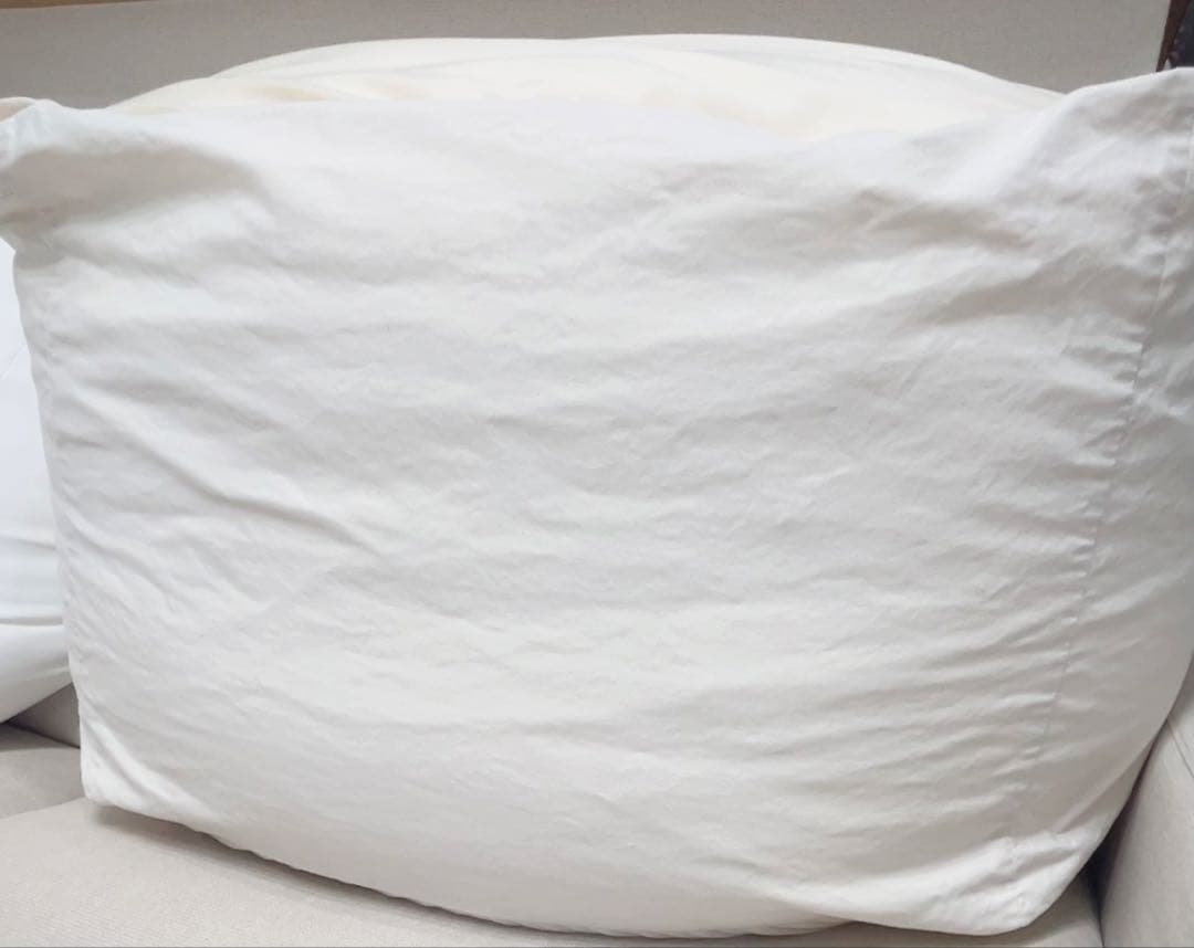 美品！無印良品 体にフィットするソファ 生成色 約65 x 65 x 43