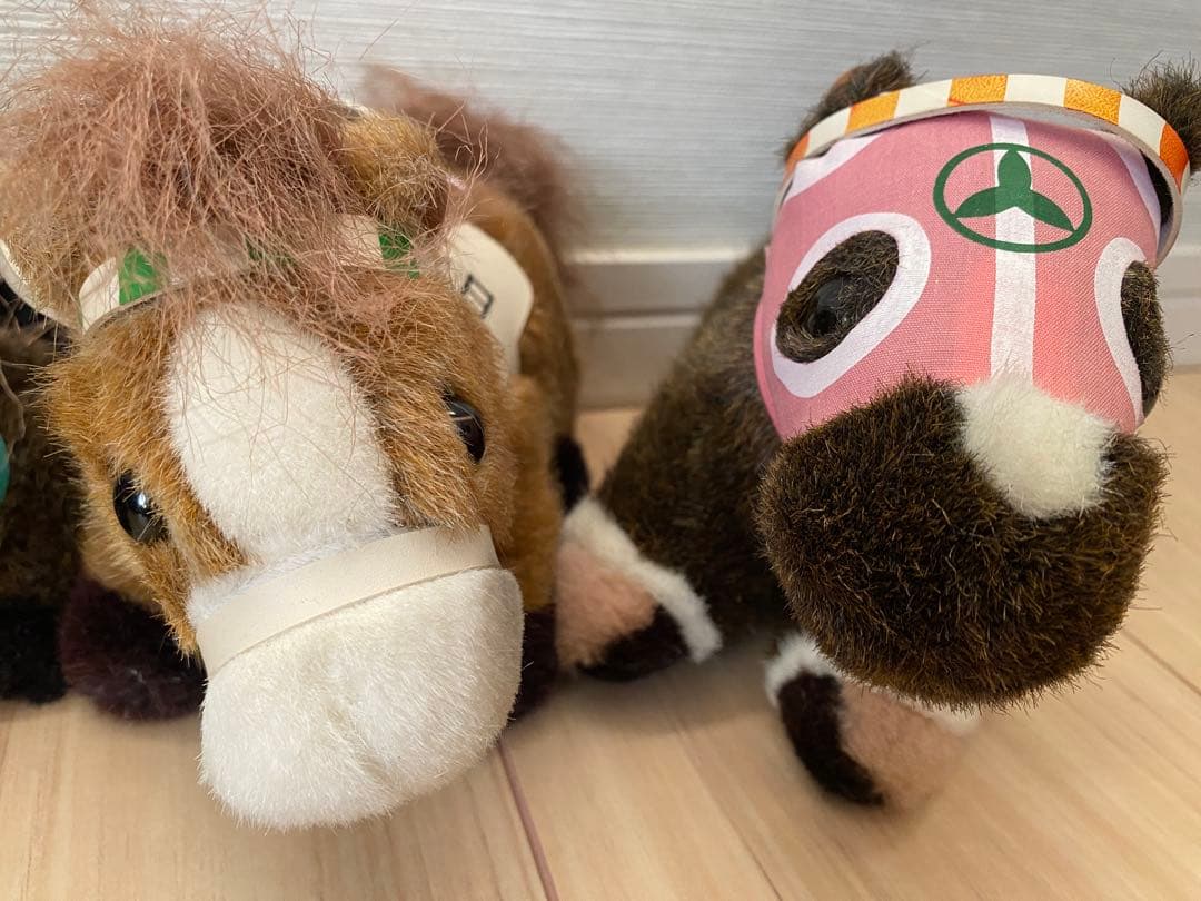 【非売品】競馬 ぬいぐるみ AVANTI製 6体セット（ミホノブルボン他）