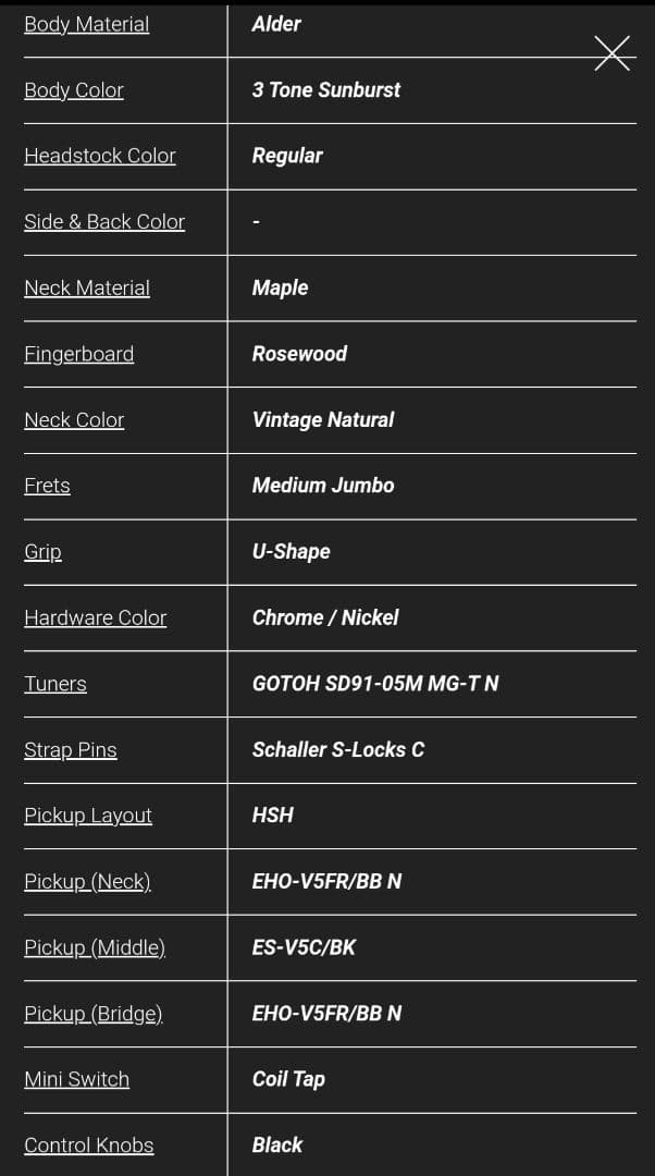 Fujigen エレキギター EOS expert os oder