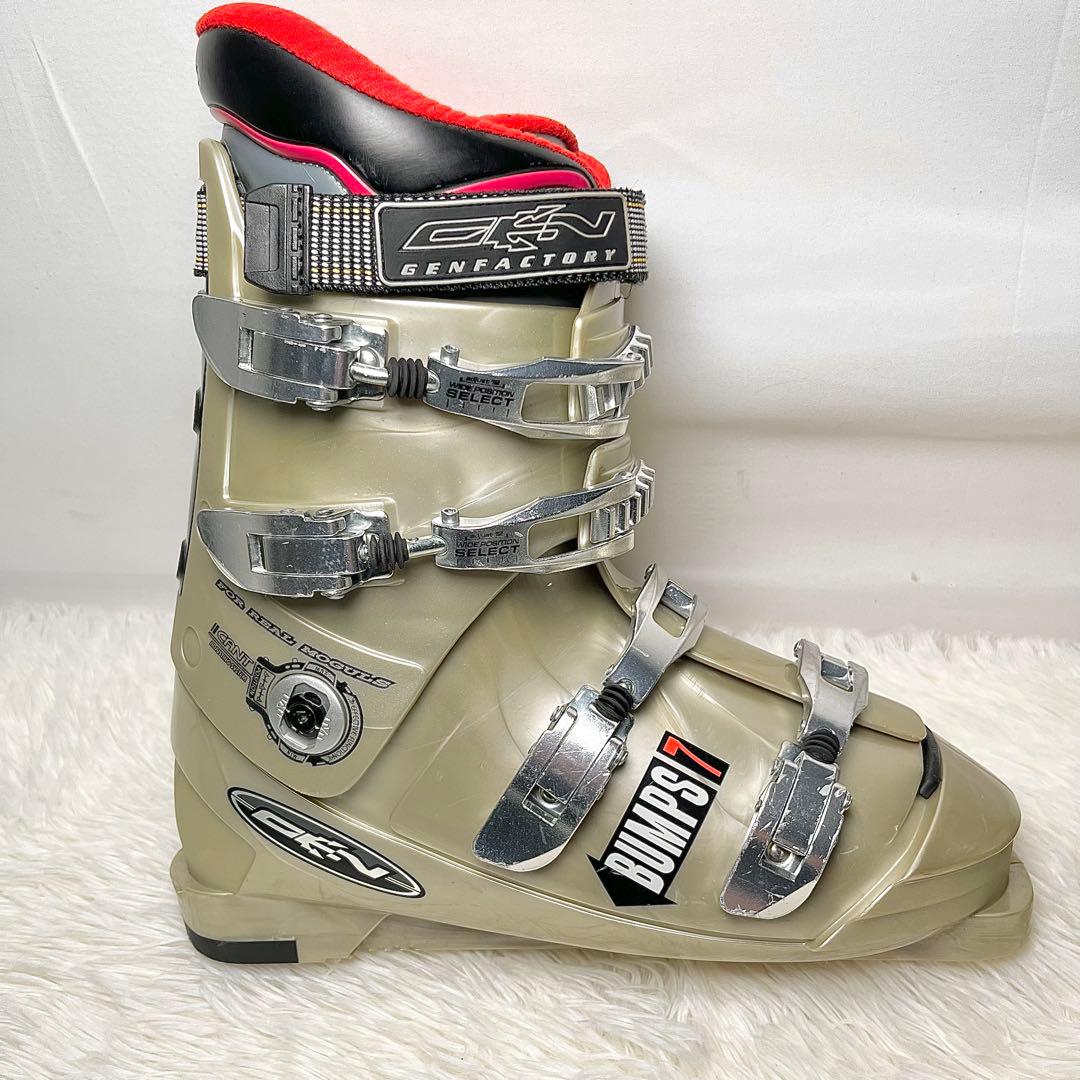【良品】GENFACTORY BUMPS7 スキーブーツ 27.0-27.5cm