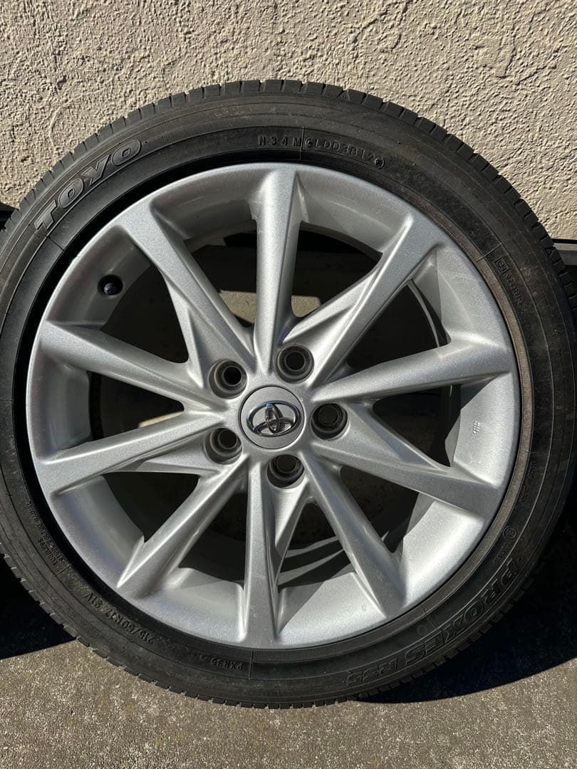 オアフ プリウスα 純正 アルミホイール 17インチ