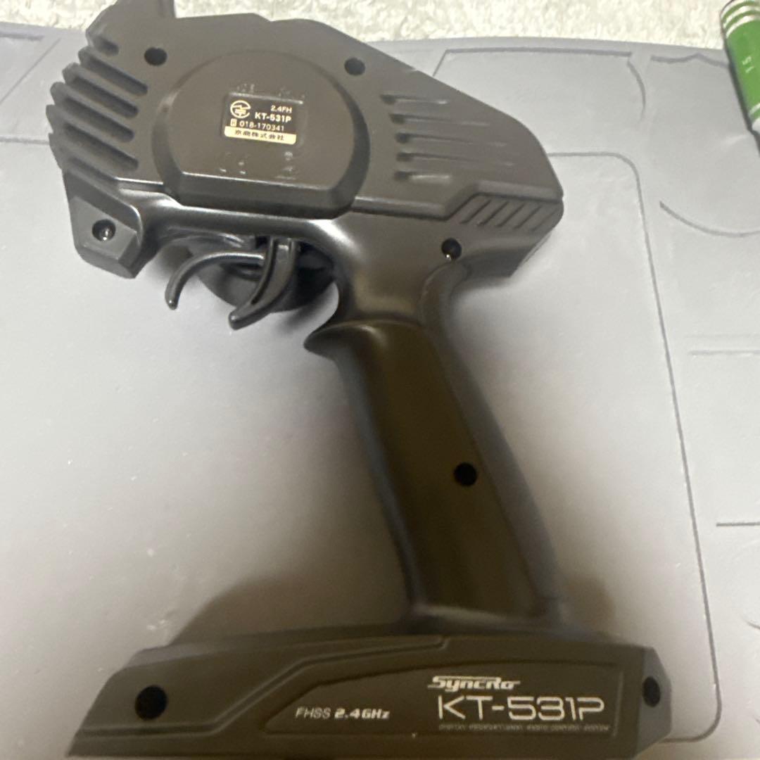 ミニッツ 京商mini-z 4×4 シャーシ&プロポ ルビコンボディジャンク品