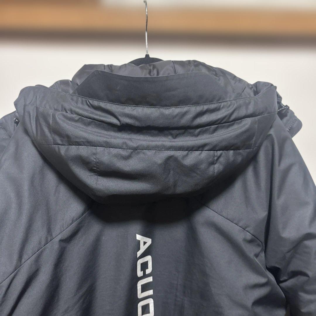 ACUORE ブラック ベンチコート Lサイズ　アクオレ