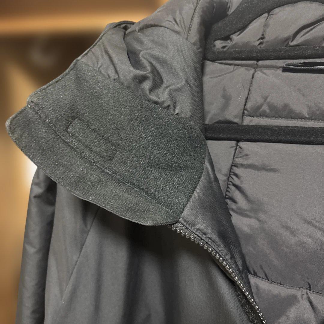 ACUORE ブラック ベンチコート Lサイズ　アクオレ