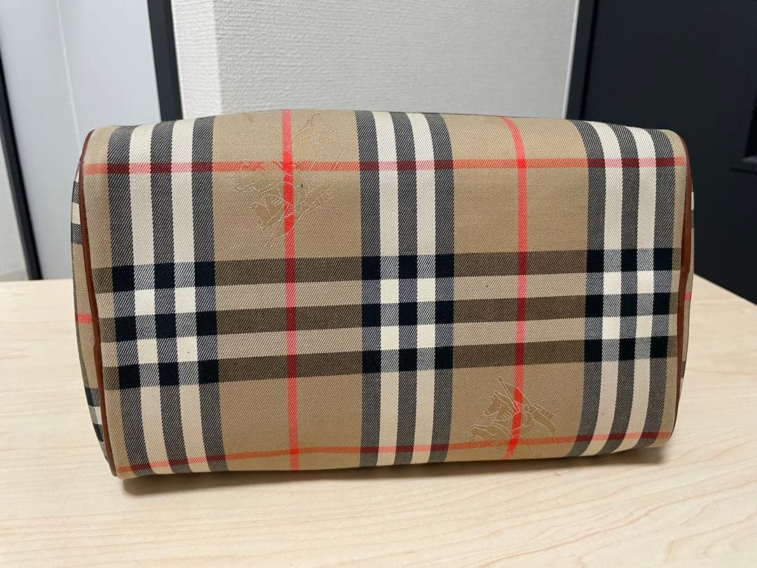 Burberry ノバチェックミニボストンバッグ