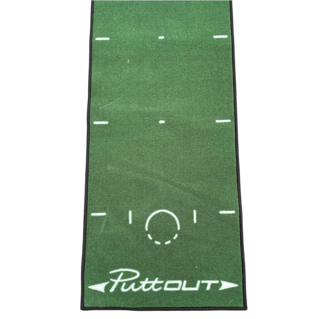 PuttOUT パッティングマット ミディアム　ゴルフ 練習　パターマット