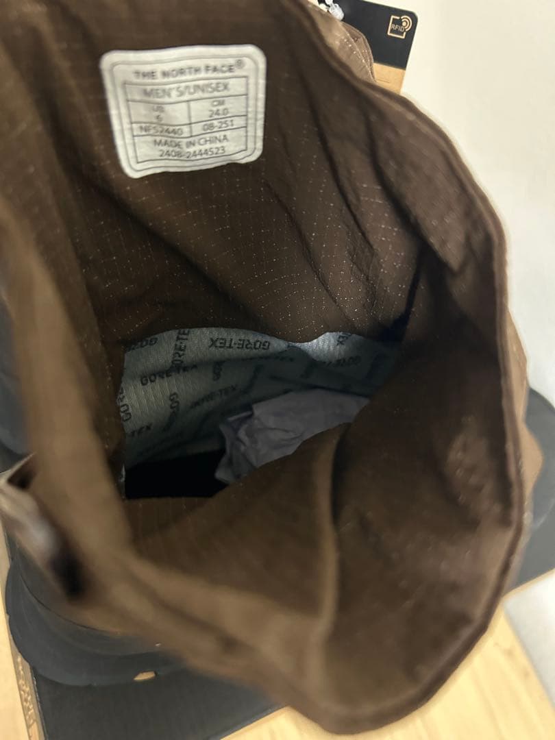 ノースフェイス　レインブーツ　ゴアテックスNF52440 US6 24cm