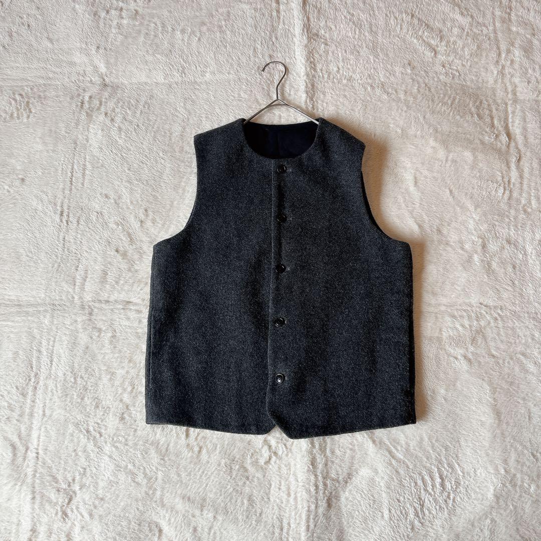 [美品]nestrobe CONFECT ウールモッサー クルーネックベスト