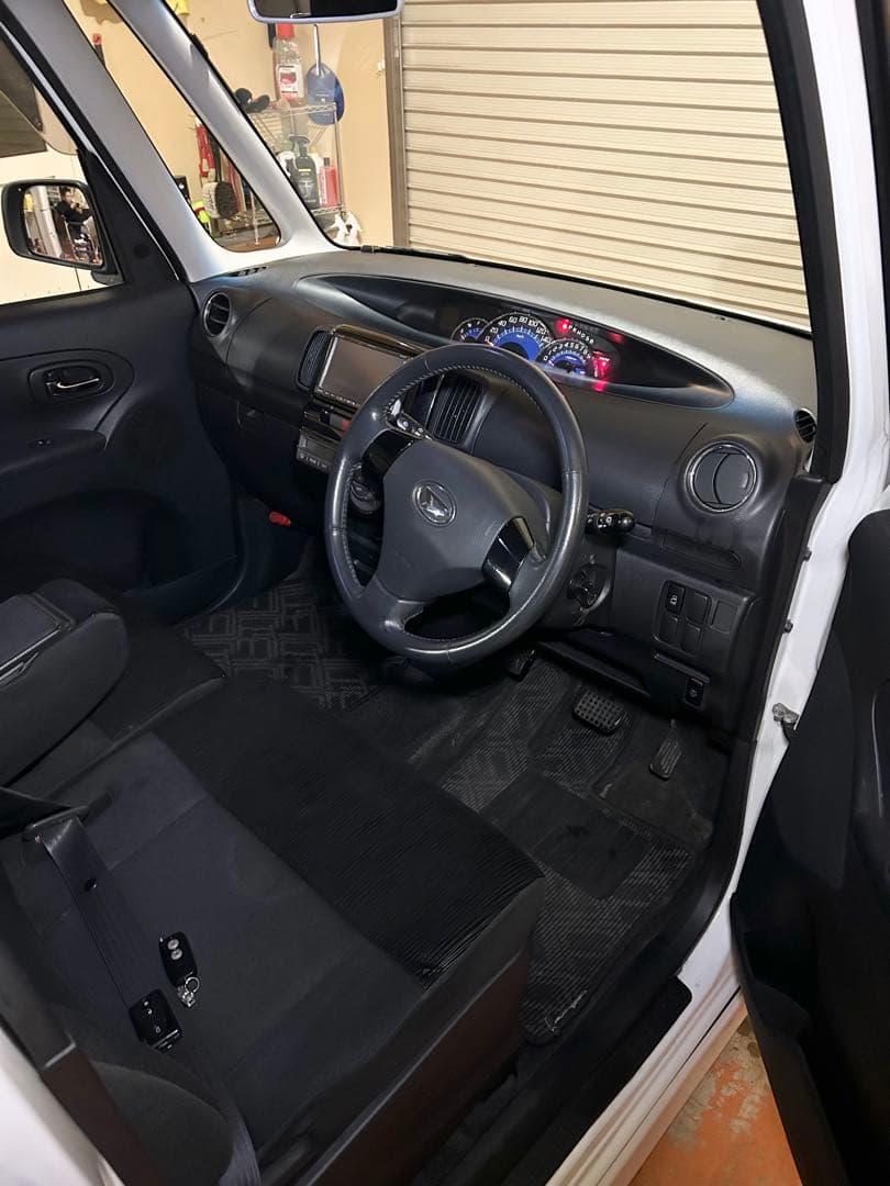 タントカスタム　後期　4WD 車検R8/10 パワスラ　サビ無