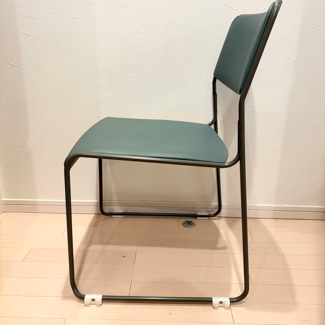 美品✨重ねて収納☆会議用スタッキングチェア3脚　内田洋行　MP-120