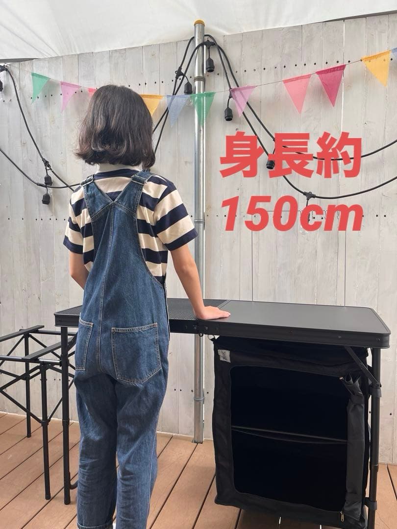 DOD クッキングキング キッチンテーブル 耐熱メッシュ 収納棚付き