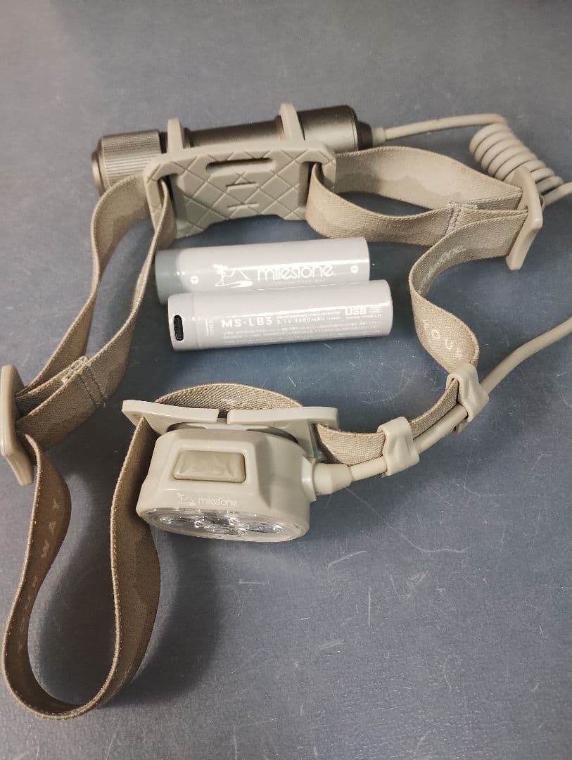 マイルストーン MS-i1 Endurance Model充電式バッテリー2本付