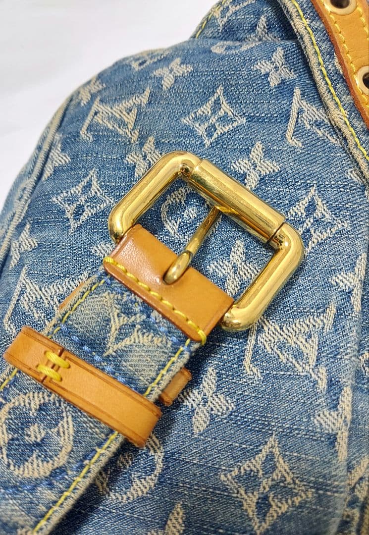 状態良好 デニム ボディバッグ バムバッグ ウエストバッグ ウエストポーチ 希少