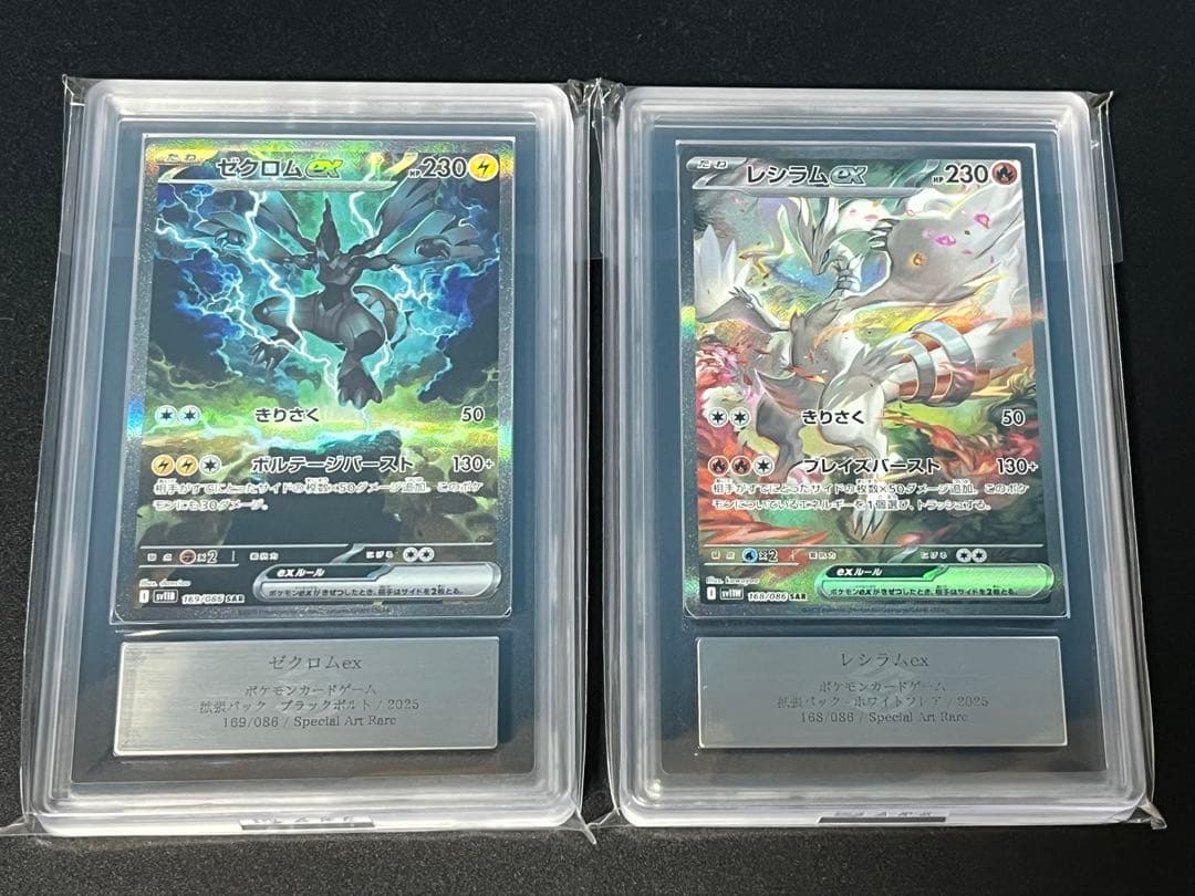 ゼクロムex SAR レシラムex SAR ARS10+セット