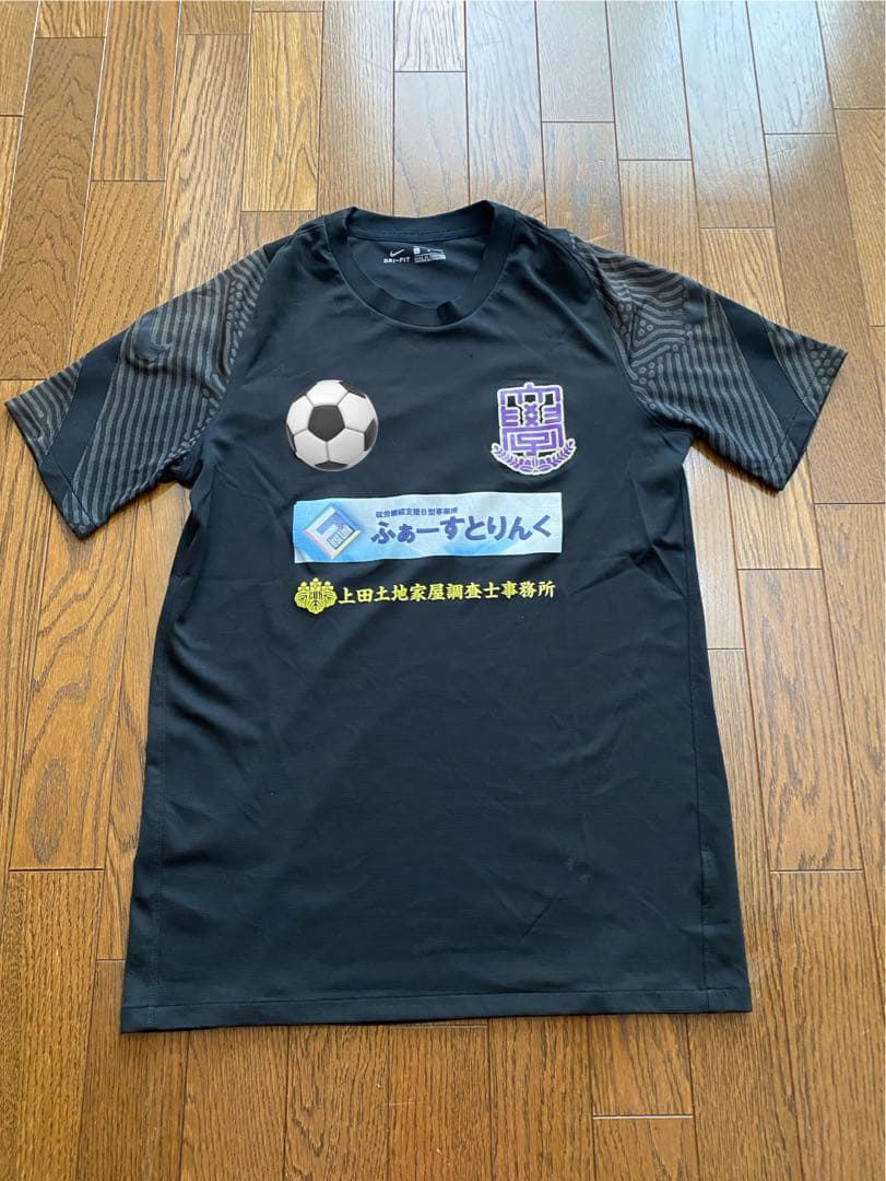 T*T様 総理大臣杯優勝　富士大学サッカー部　練習着　フルスポンサー　黒