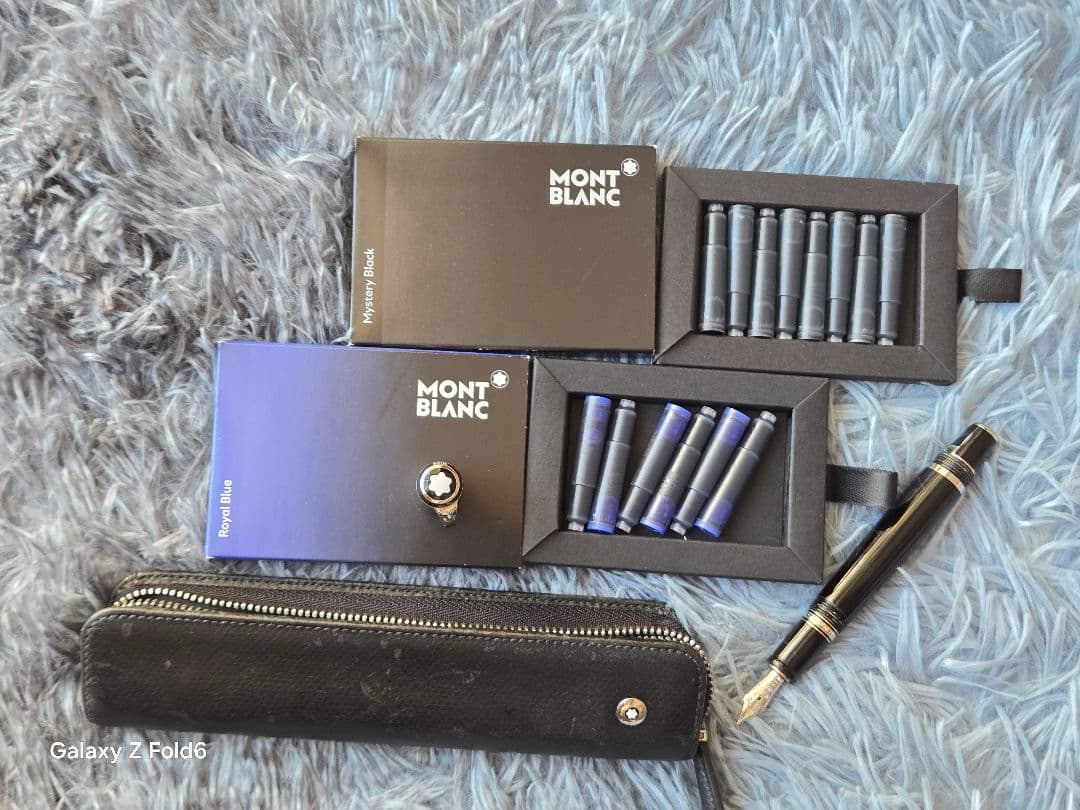 Montblanc（モンブラン）ボヘム 万年筆・本革ケース・インクセット