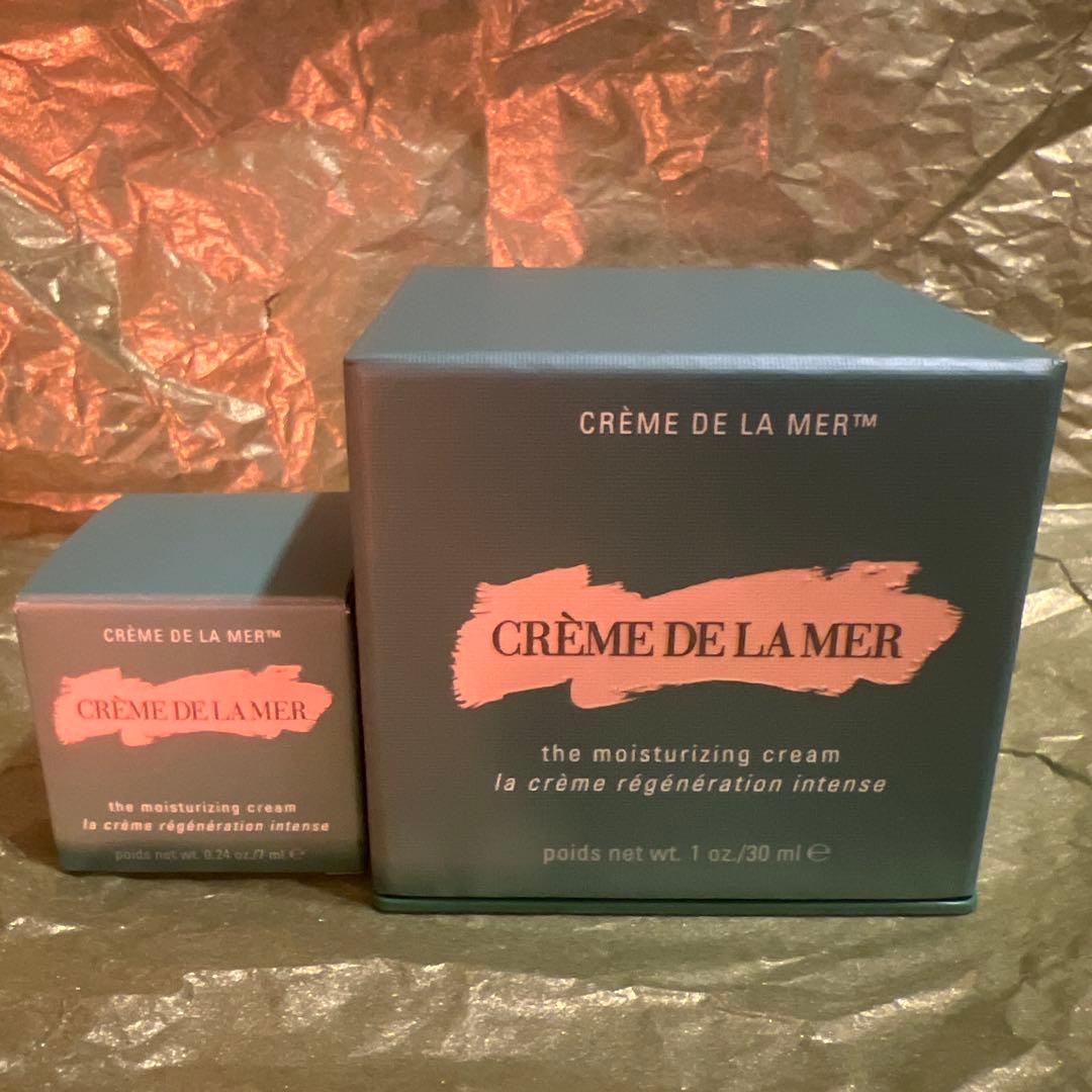 ①クレームドゥラメール30ml+7ml