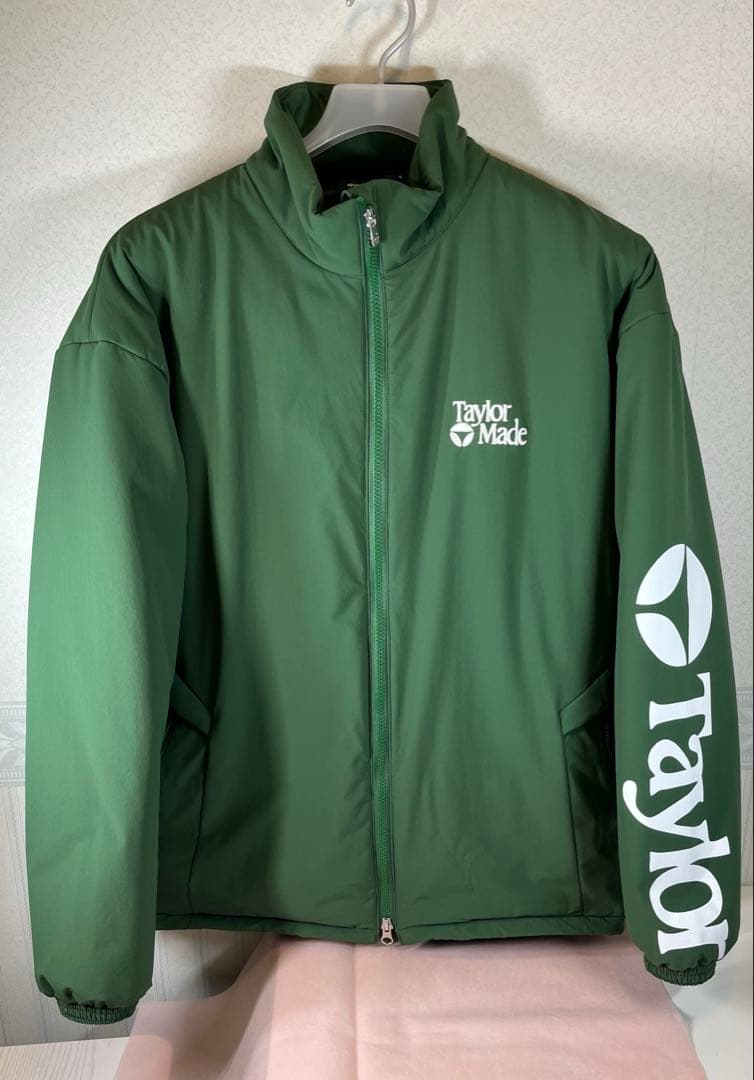 【TaylorMadeGolf】HT インサレーテッドジャケットL グリーン系色