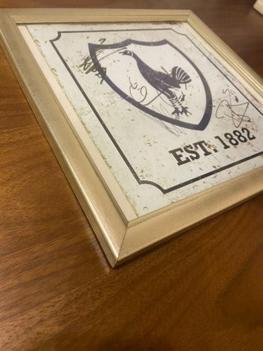 トッテナムホットスパー　ソンフンミン、エリックラメラ、デリアリ直筆サインプレート