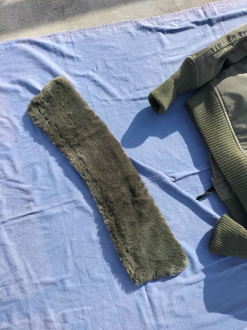 CLAY SMITH ウインタージャケットカーキ　Ｌサイズ　新品未使用