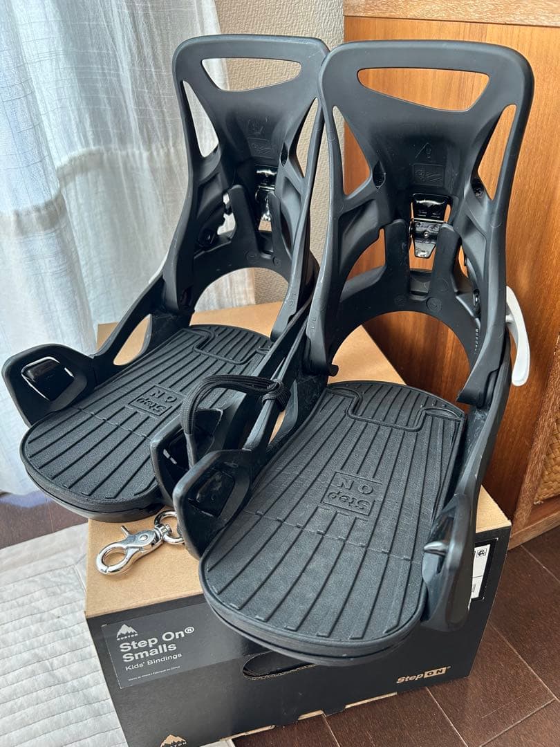 【美品】キッズ　バートン　ステップオン　23㎝　ブーツ　バイン　セット
