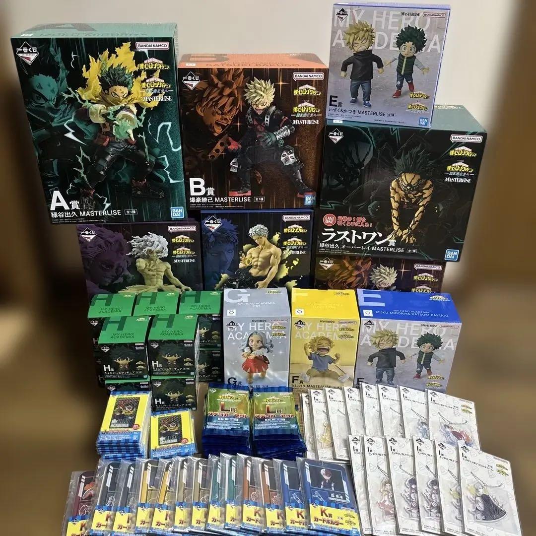 一番くじ　僕のヒーローアカデミア　〜更に向こうへ 〜　1ロット　81点　販促品