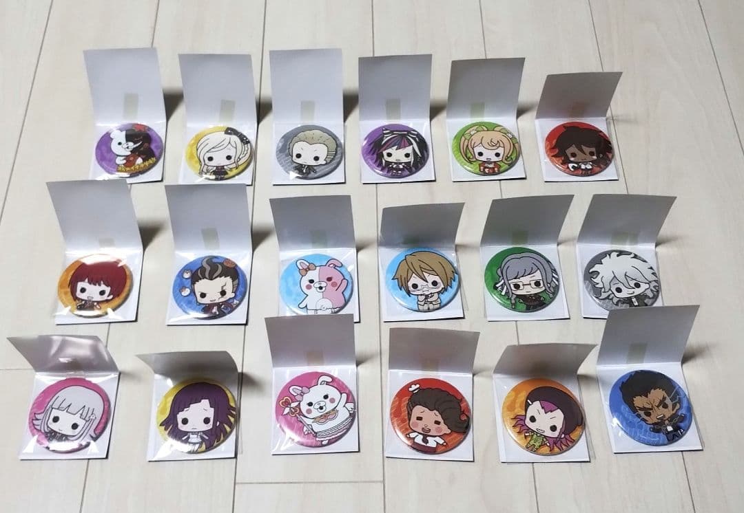 スーパーダンガンロンパ2　缶バッジ+　18個セット