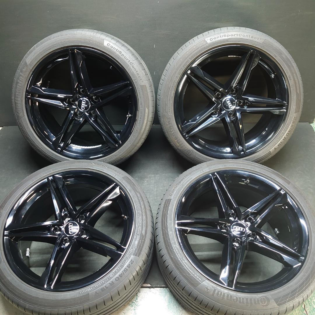 アウディ 8W A5 純正 245/40R18 Sライン PCD112/+29