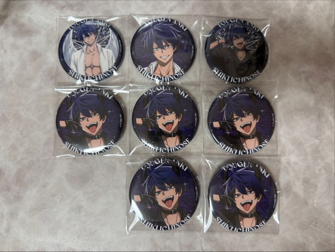 桃源暗鬼　ファボテリア　缶バッジ　天使　悪魔　一ノ瀬四季