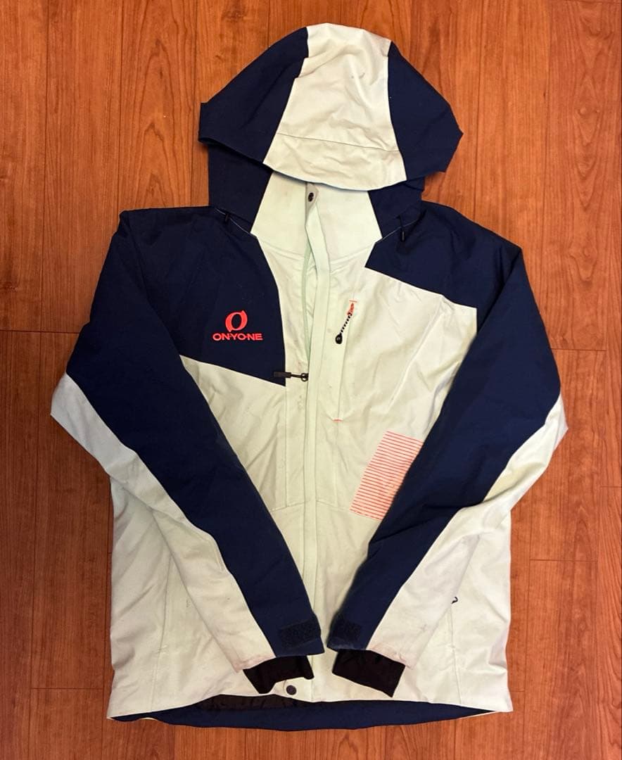 ONYONE スキーウェア ネイビー/ライトグリーン