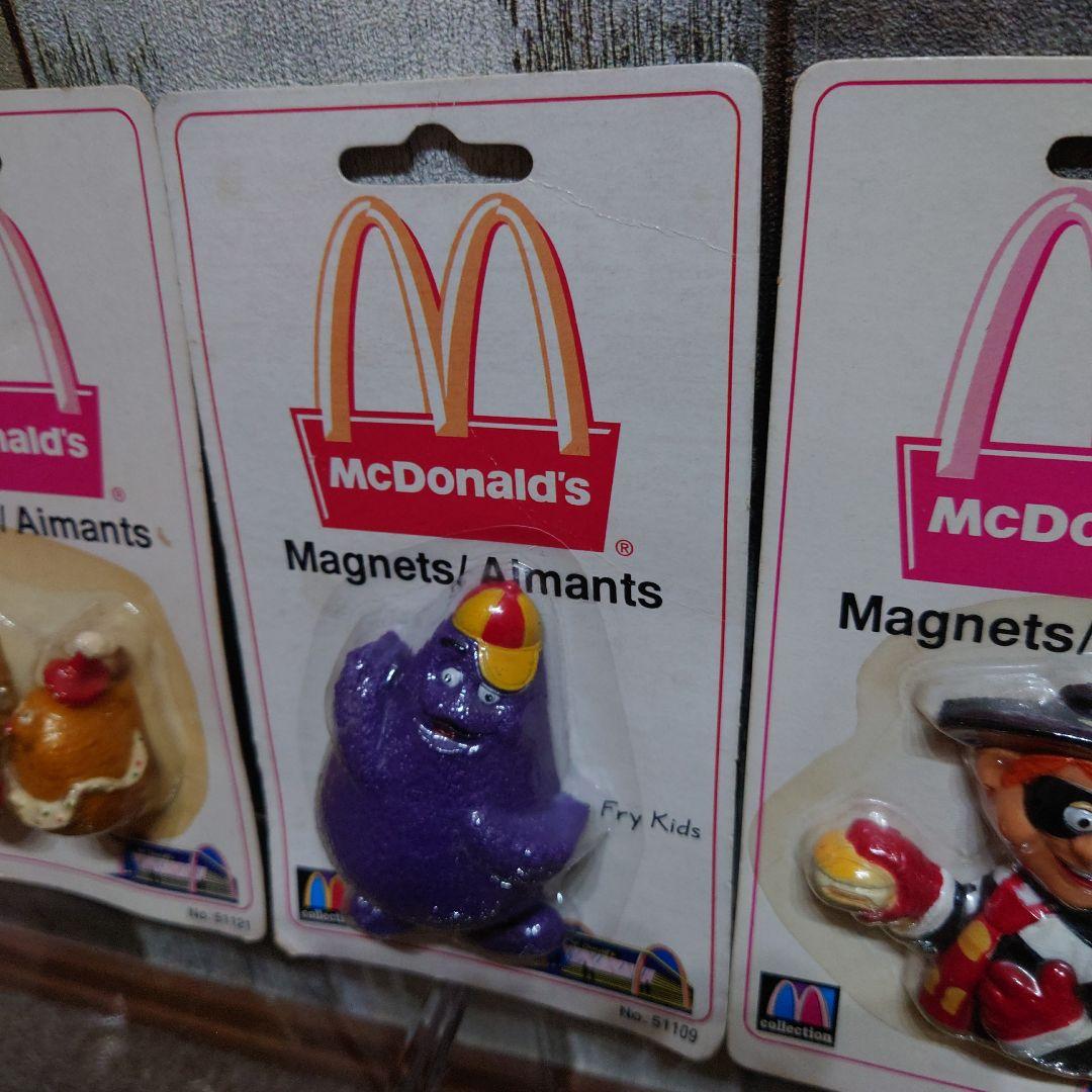 未開封 激レア マクドナルド マグネット ヴィンテージ ナゲット キャラクター