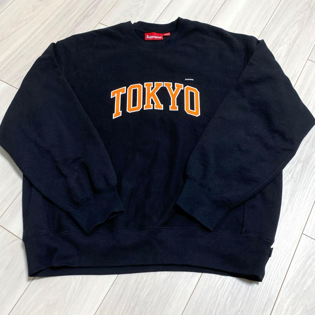 2*猫様 supreme スモールボックス　クルーネック　M