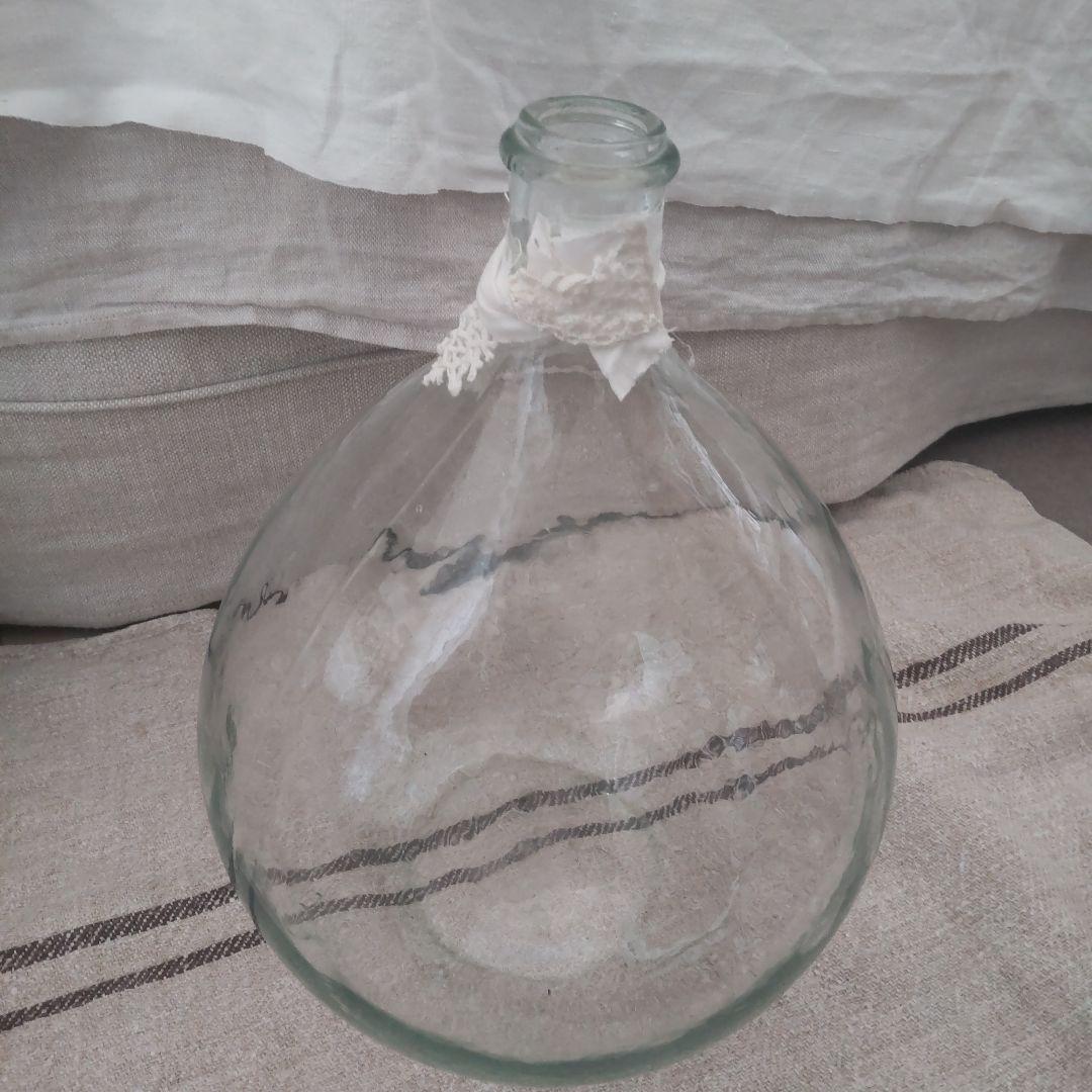 フランス　アンティーク　特大　ディミジョンボトル　ガラス