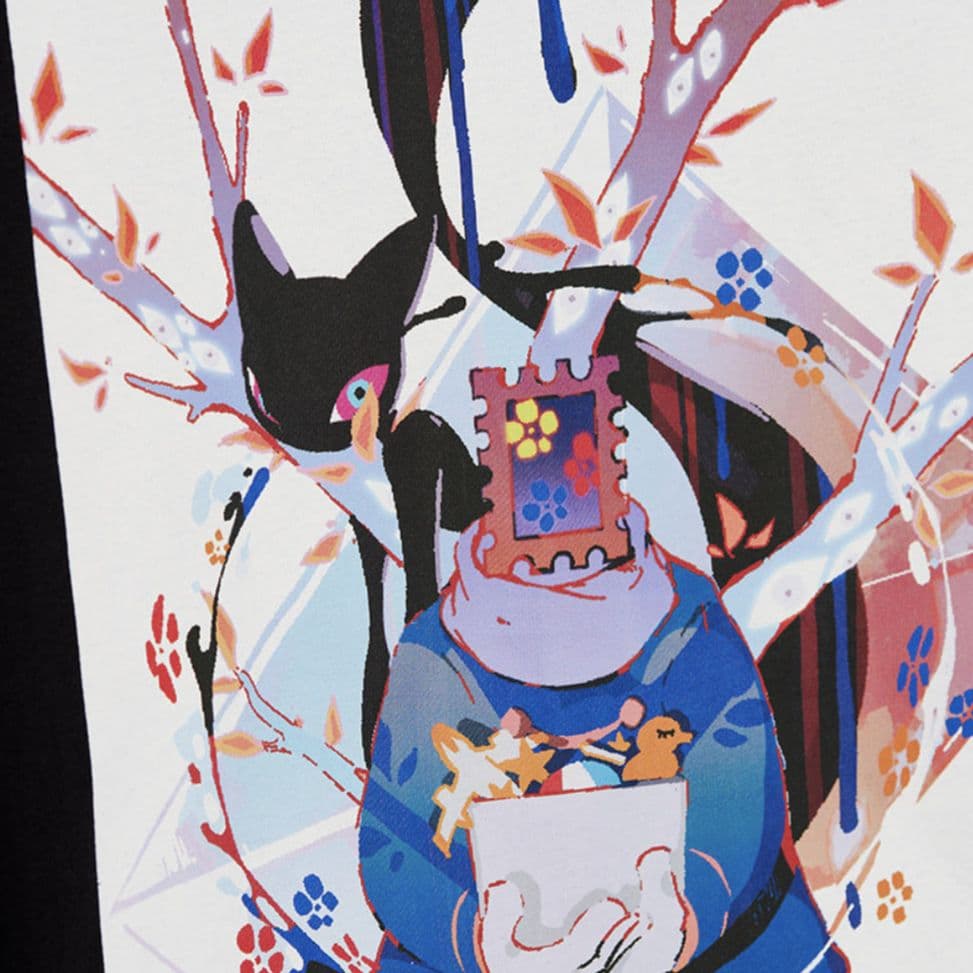 ZUTOMAYO CARD LongTee B(Black) ずとまよ Мサイズ