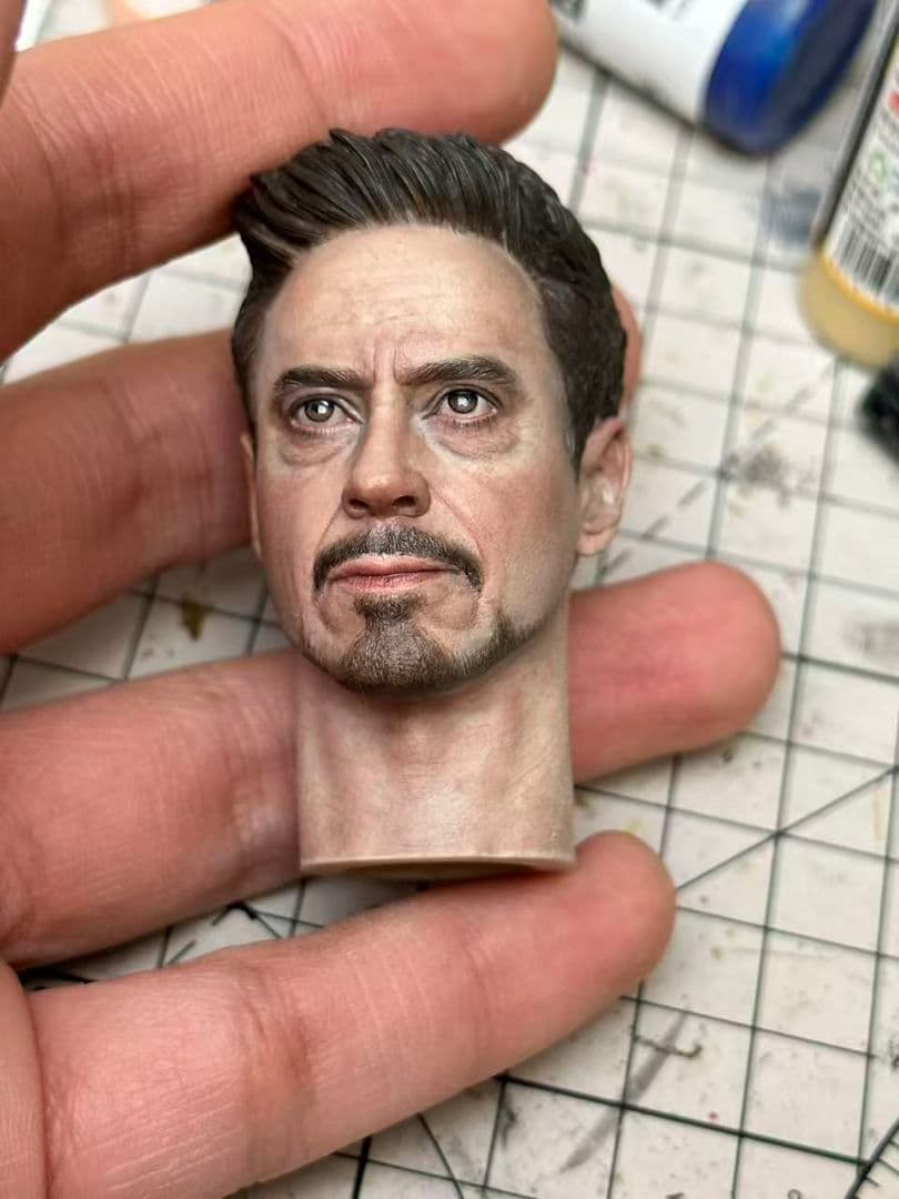 アイアンマン フィギュア ダークグリーン スーツ アイアンマン 3 ラストシン