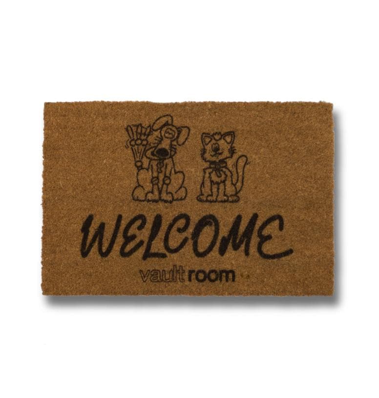 ラグ・カーペット KEY DOG&KEY CAT DOOR MAT