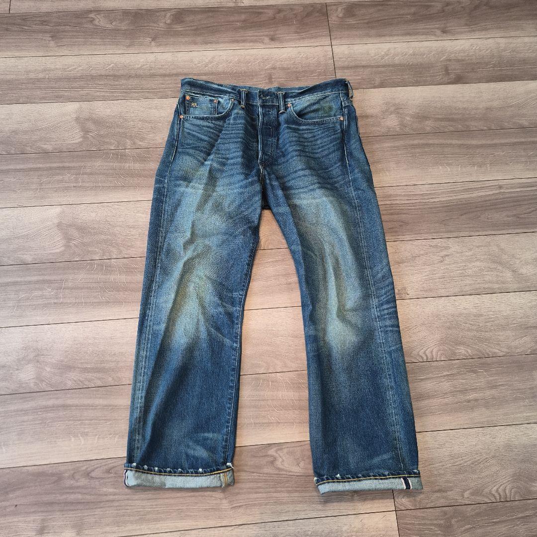 RRL ヴィンテージ5ポケット　Grandfalls　ジーンズ　34×32