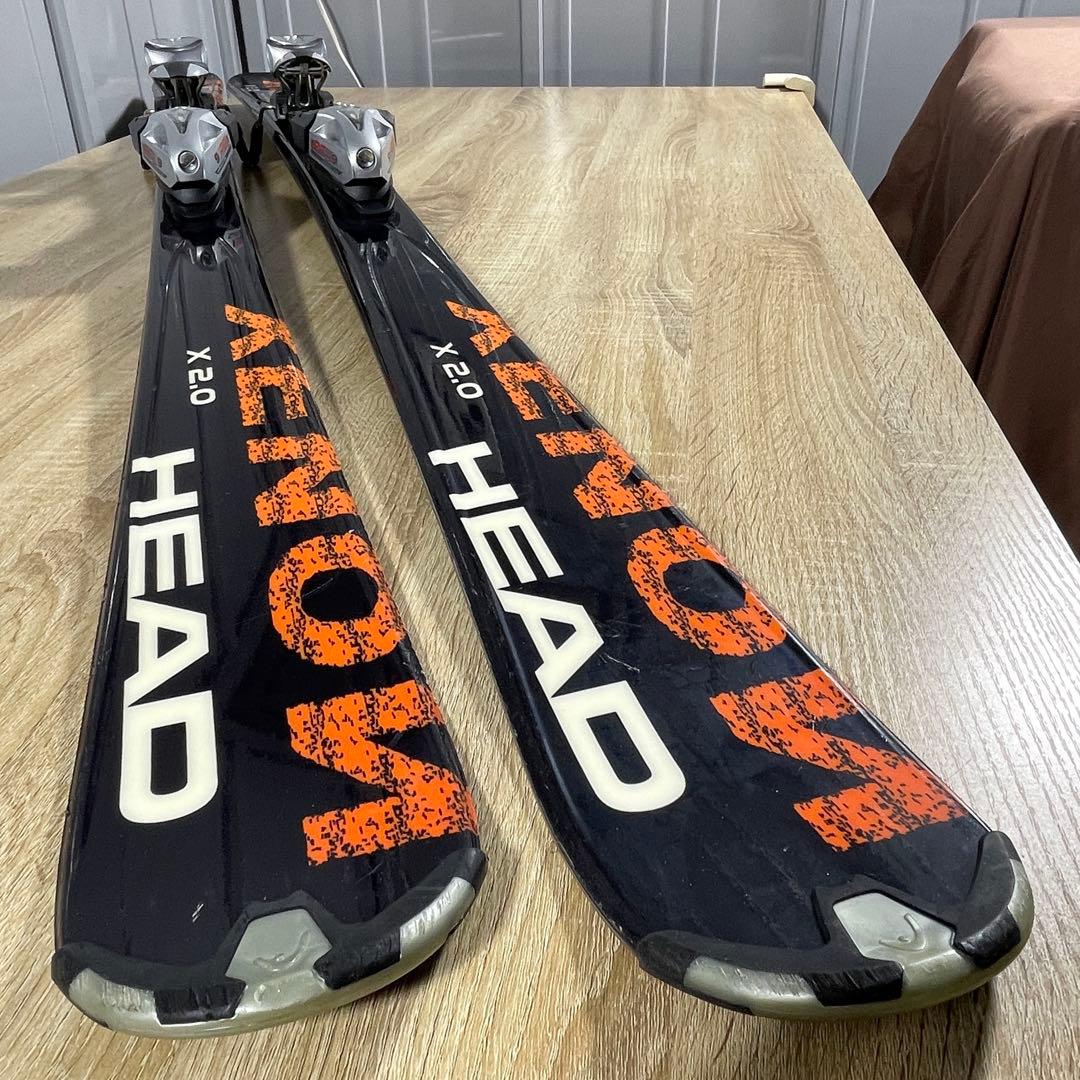 HEAD（ヘッド）163cmスキーセット スキー板 スキーケース付き