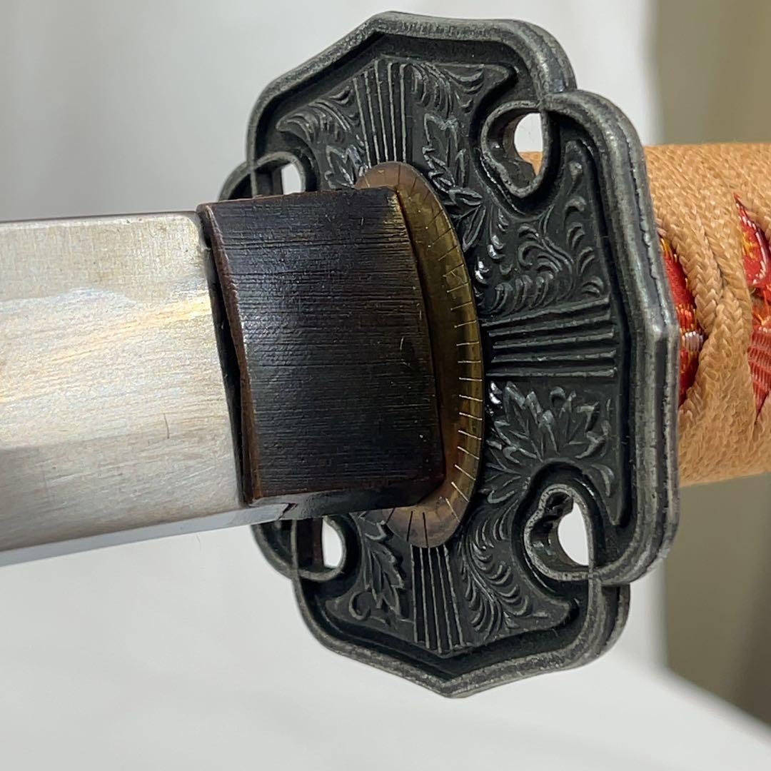 模造刀 陣太刀 鯉 龍 彫り込み 全長110センチ 大太刀 樋入り 希少