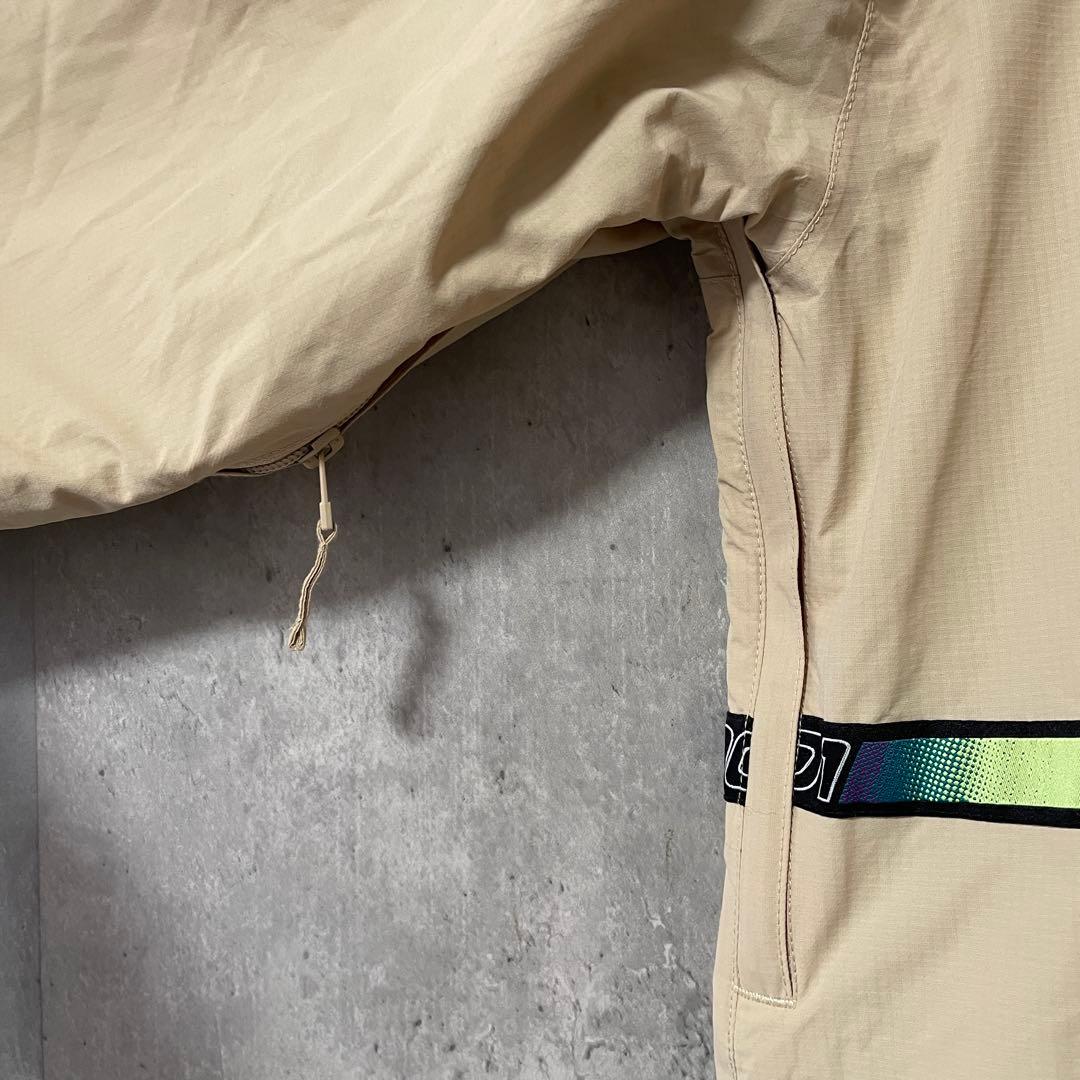 Burtonバートンスキーウェアスノーボードジャケットパーカーフードベージュ希少