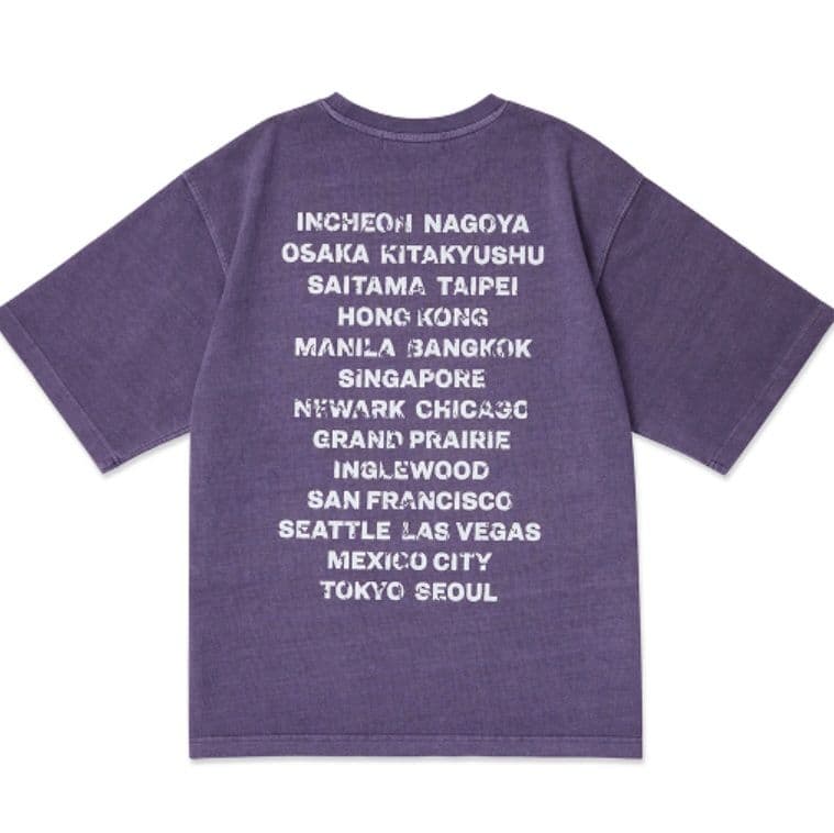 ルセラフィム ソウルコン Tour Routing T-shirt Tシャツ L