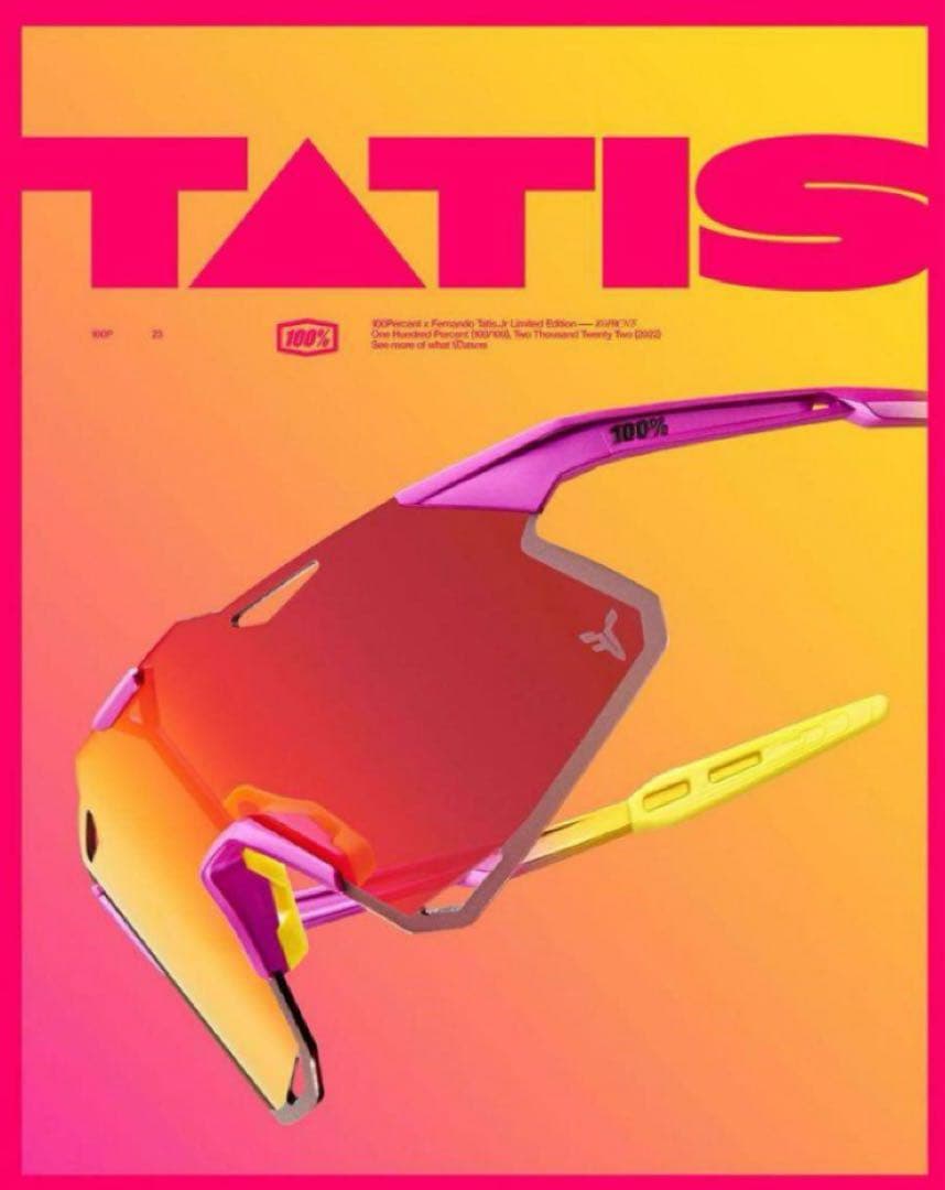 新品 100% Hypercraft 大人用 サングラス タティスモデル 限定