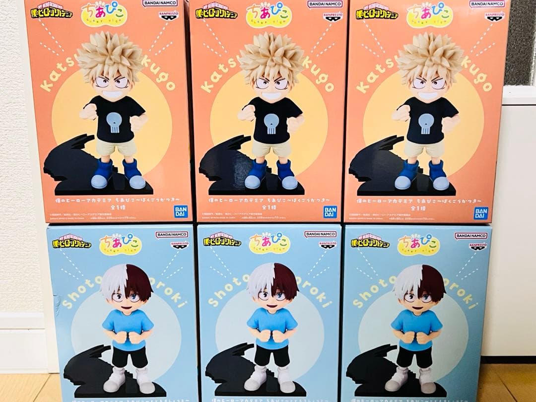 ⭐️僕のヒーローアカデミア⭐️ちあぴこ フィギュア 6体セット