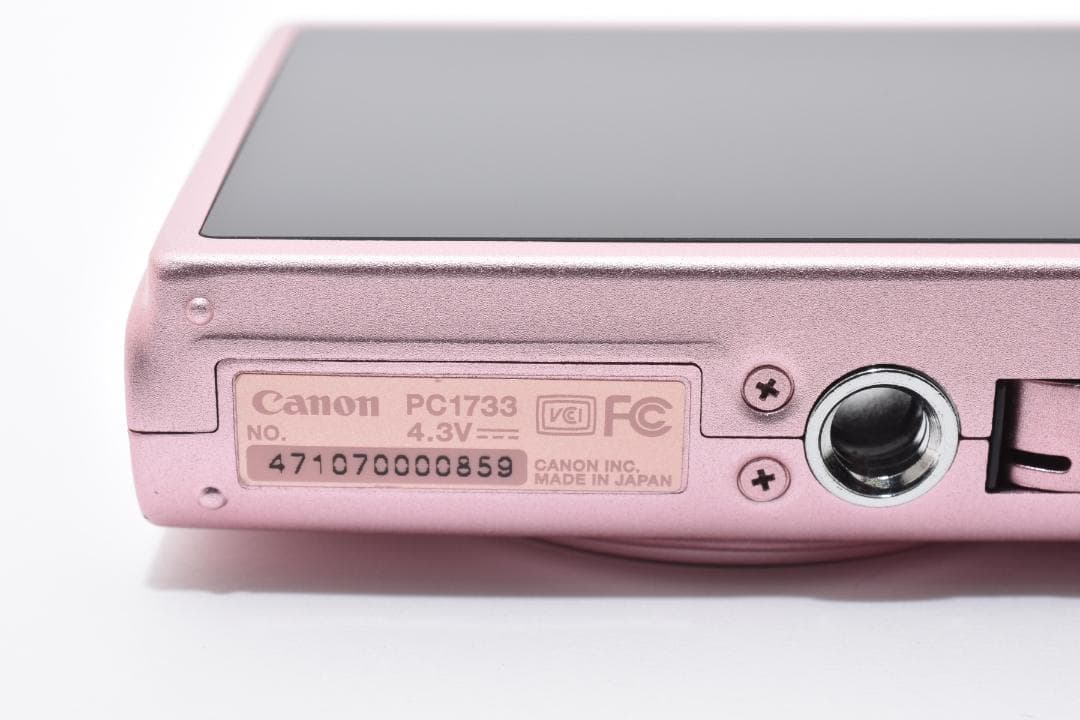 超美品 キヤノン IXY 220F コンパクトデジタルカメラ ピンク Canon