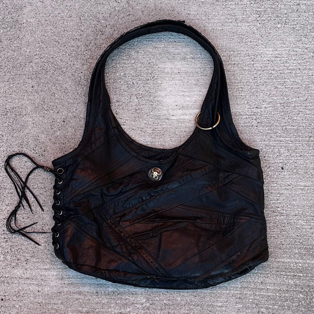 Kmrii leather bag archive y2k v系 14th